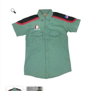 Trail Life USA Official Uniform Shirt Men’s Medium Slim, Green